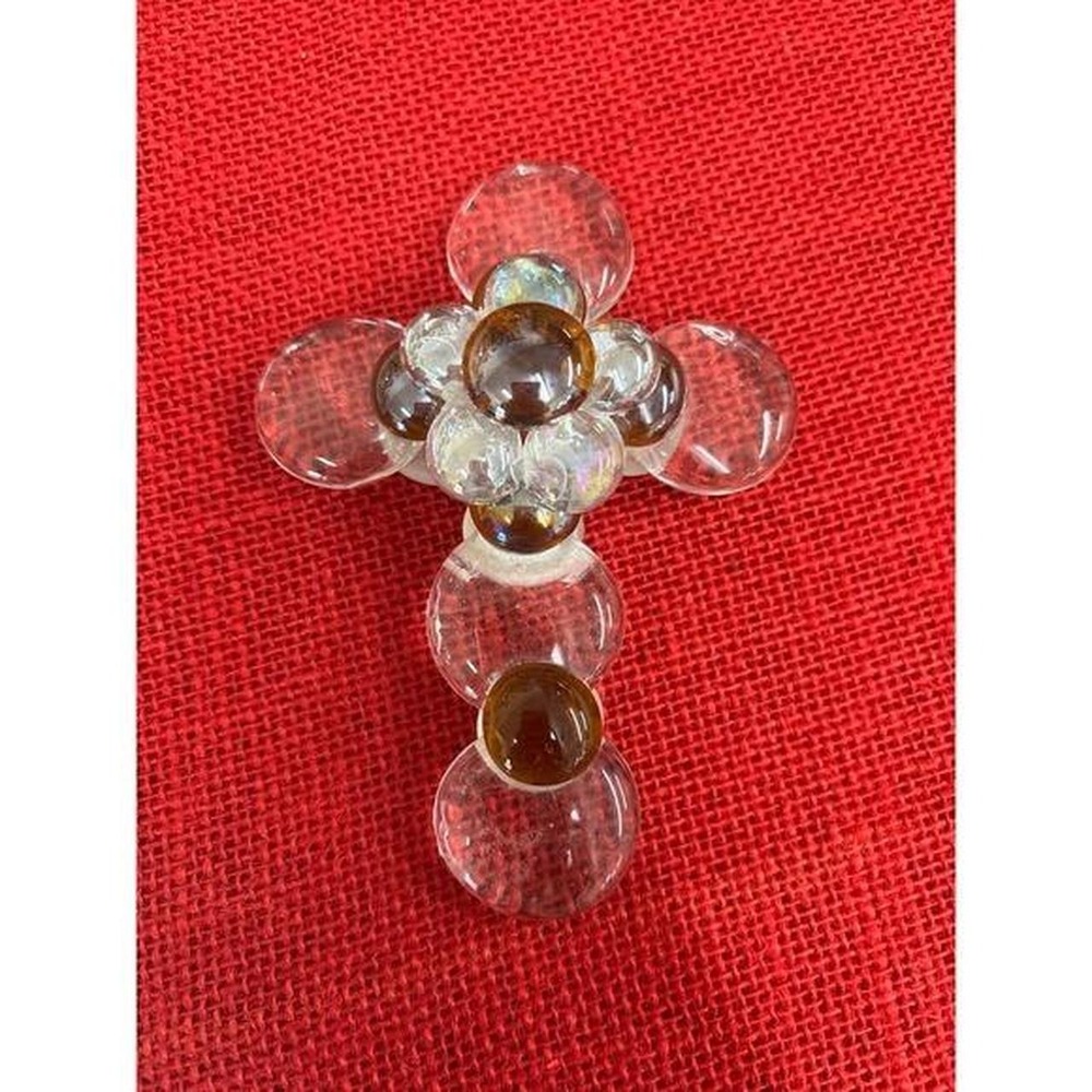 Pebble Handcrafted Cross